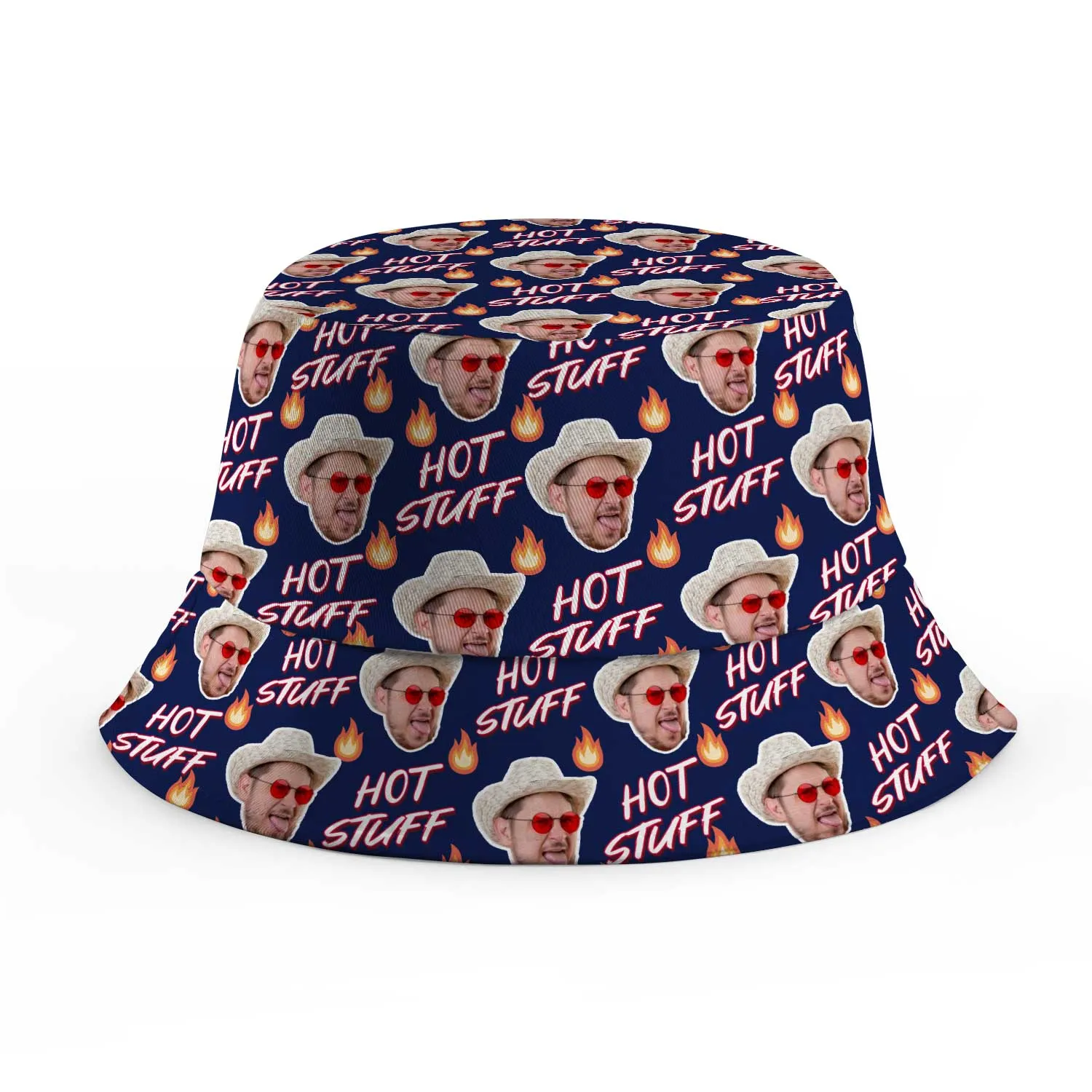 Hot Stuff Custom Bucket Hat sold by Super Socks product image thumbnail 3