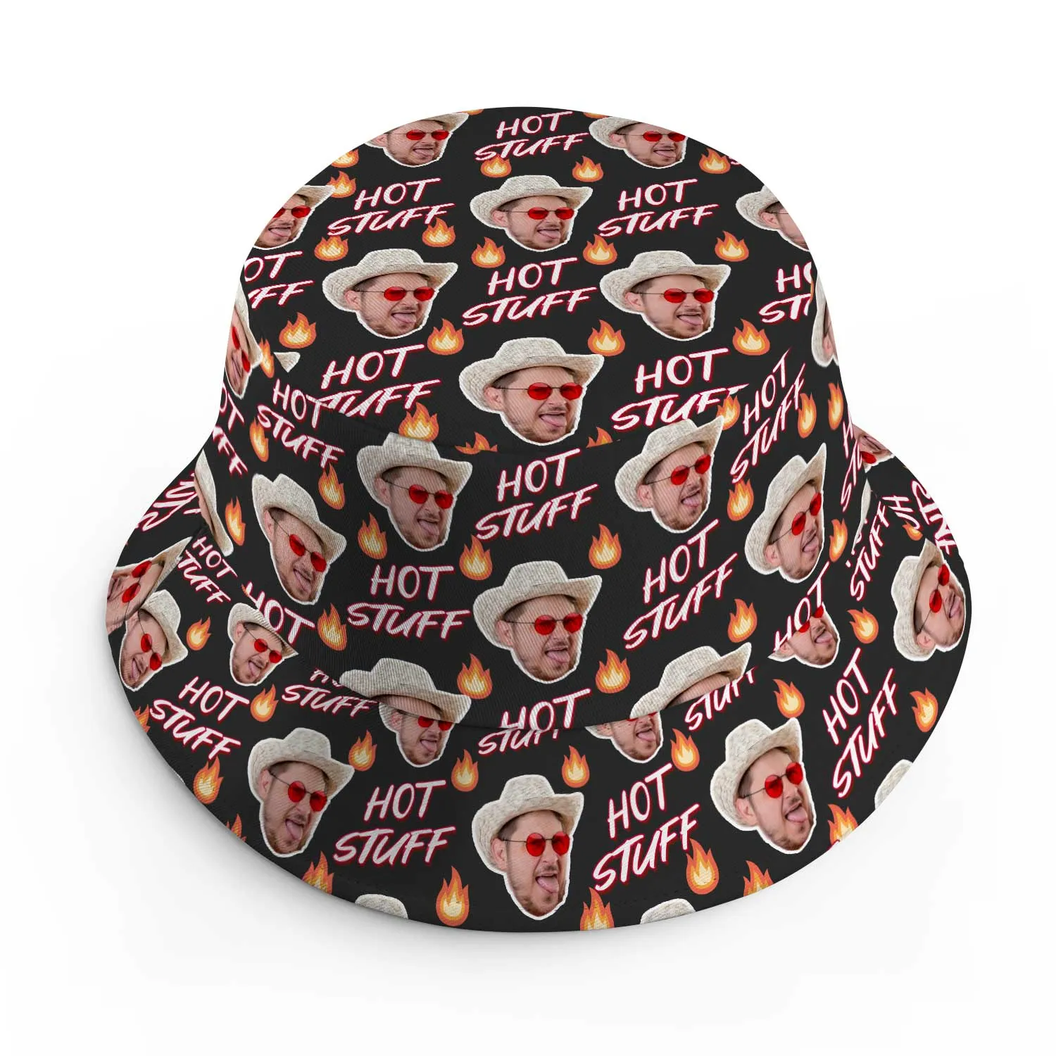 Hot Stuff Custom Bucket Hat sold by Super Socks product image thumbnail 2