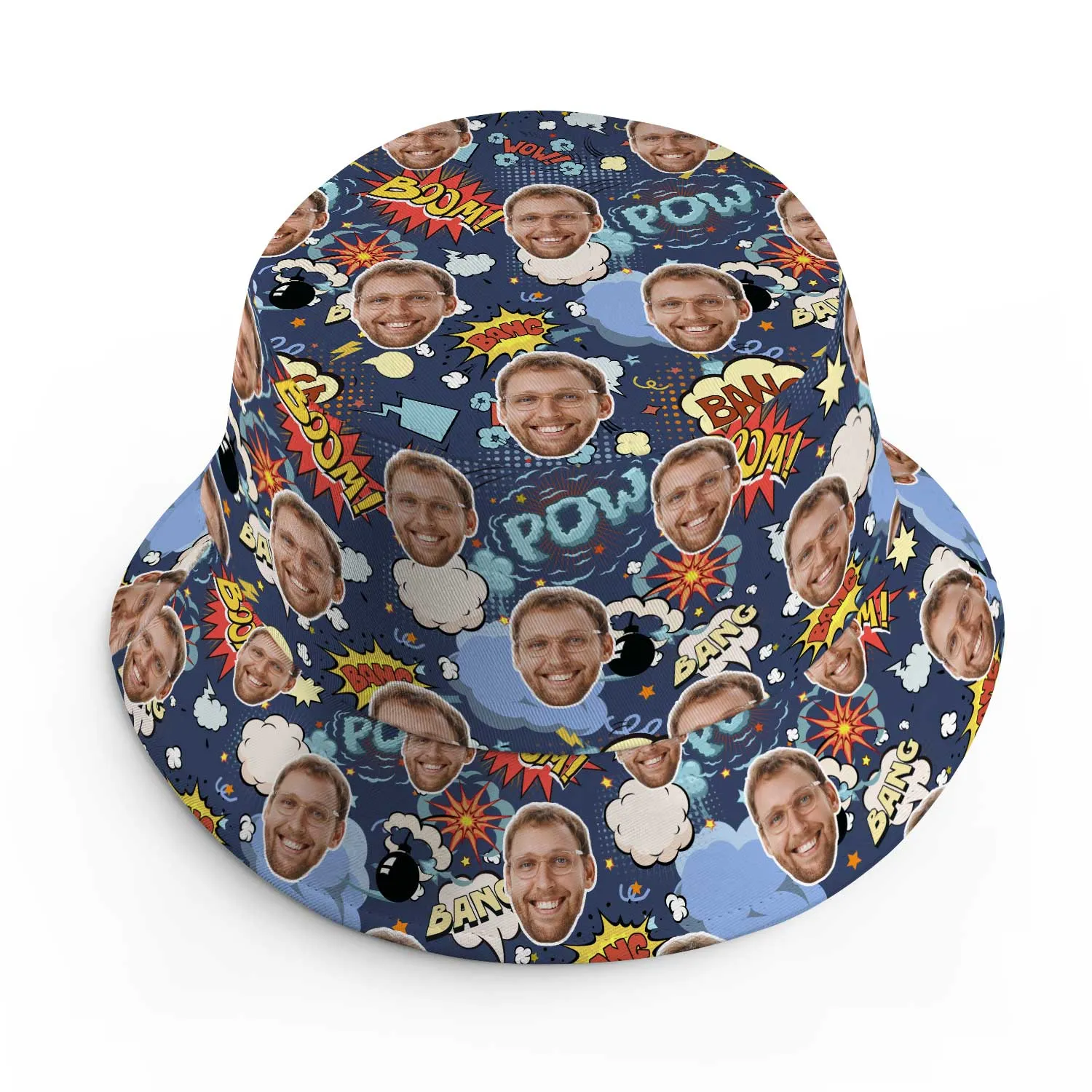 Comic Custom Bucket Hat sold by Super Socks product image thumbnail 2
