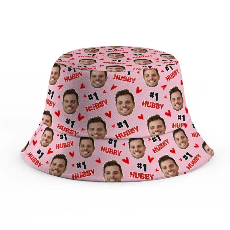#1 Hubby Custom Bucket Hat made by Super Socks