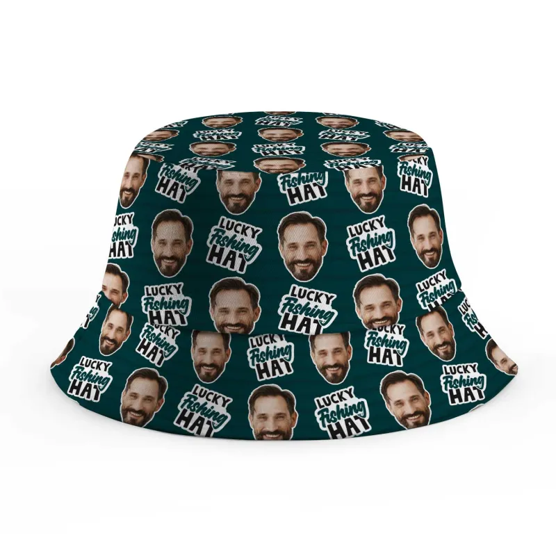 Lucky Fishing Hat Custom Bucket Hat sold by Super Socks