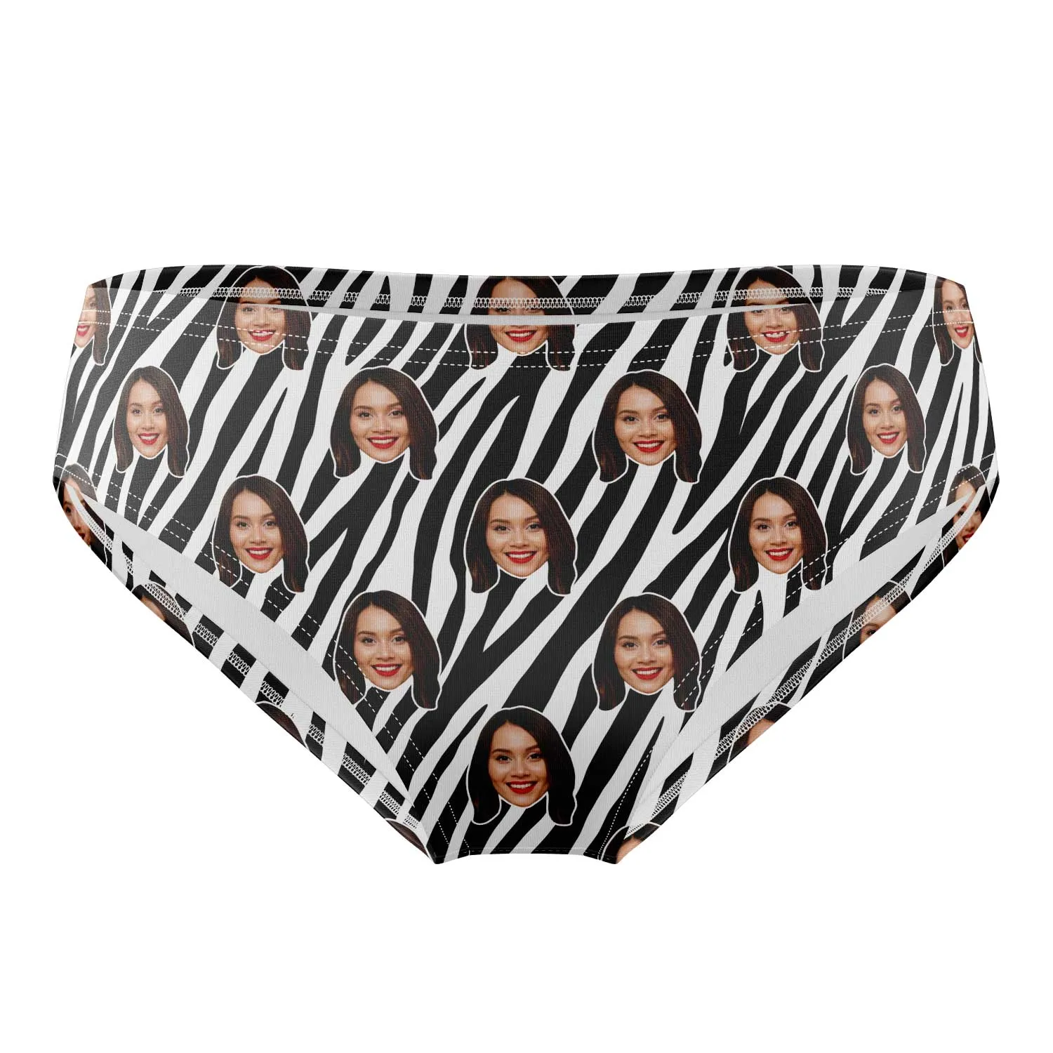 Zebra Custom Swim Trunks sold by Super Socks