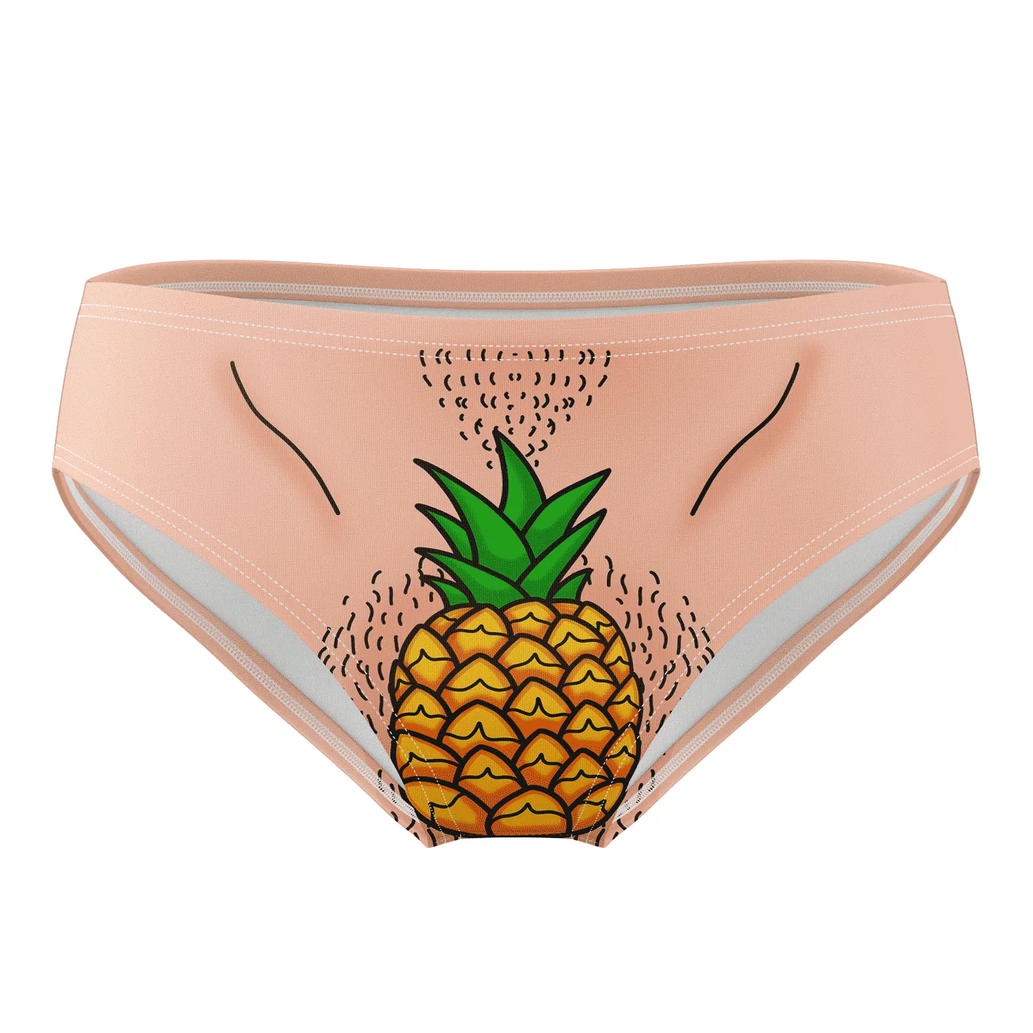Pineapple Funny Swim Trunks sold by Super Socks product image thumbnail 4