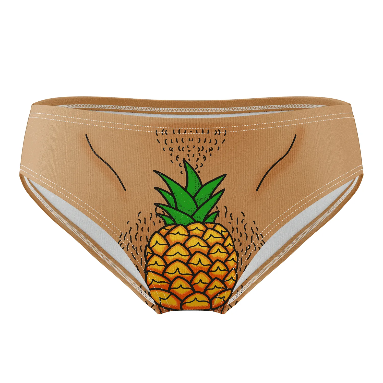 Pineapple Funny Swim Trunks sold by Super Socks product image thumbnail 5