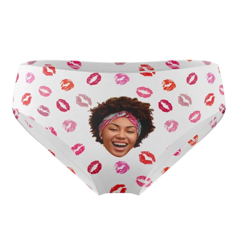 Kiss Face Swimming Trunks sold by Super Socks