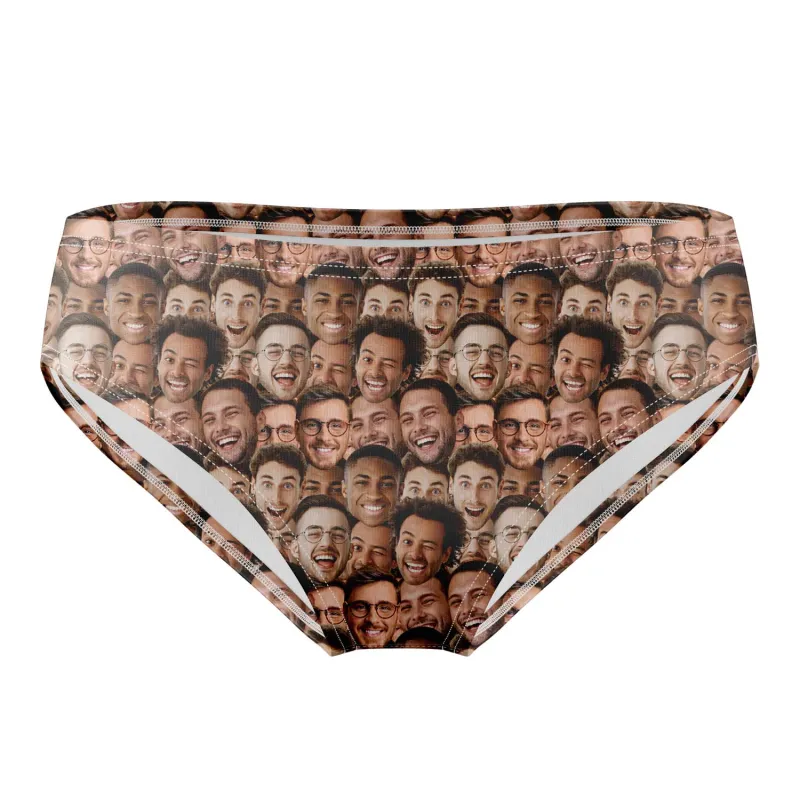 Stag Face Mash Personalised Swim Trunks sold by Super Socks