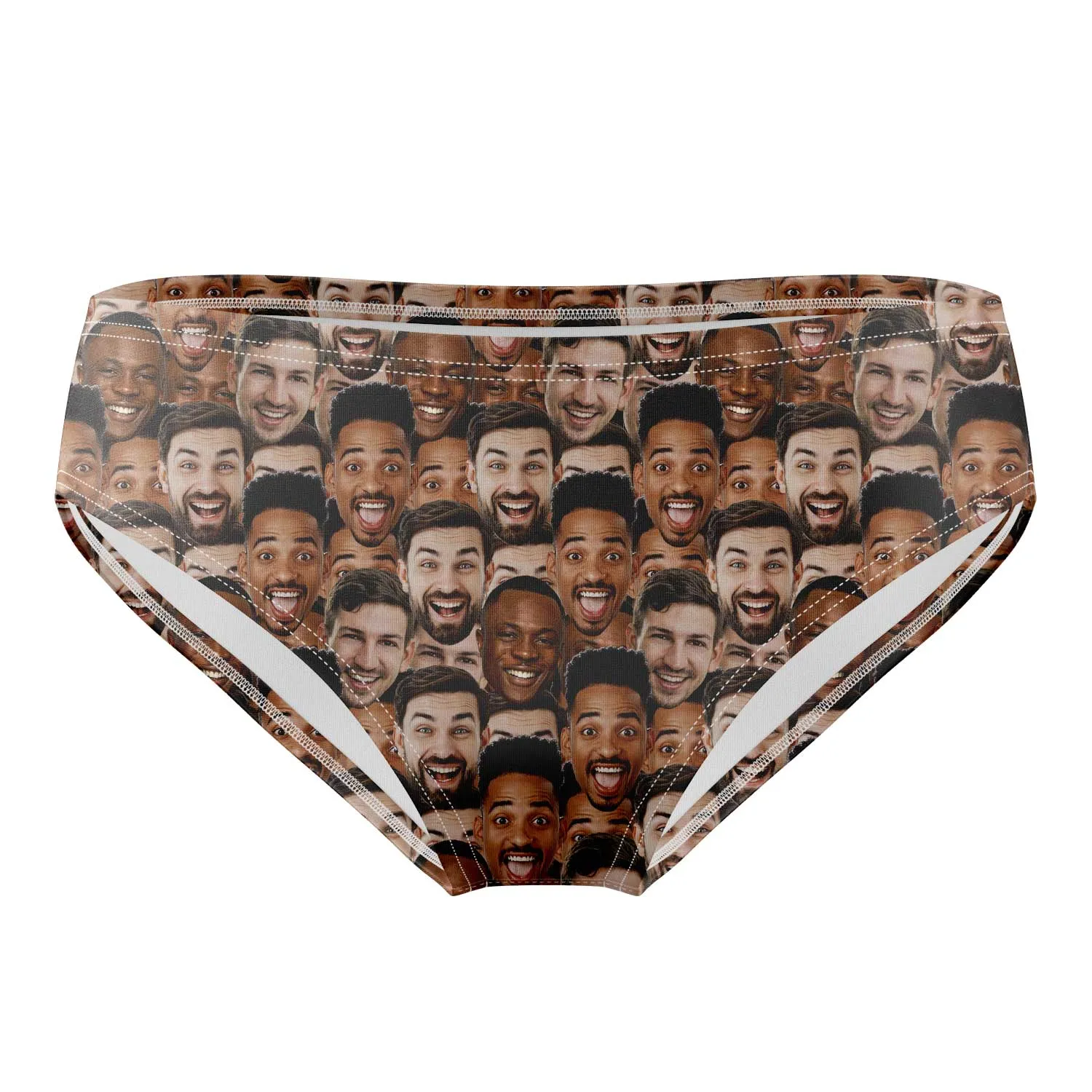 Bachelor Face Mash Personalised Swim Trunks sold by Super Socks