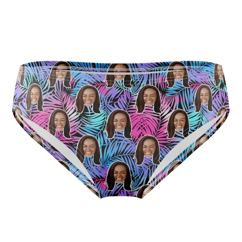 Tropical Neon Personalised Swim Trunks sold by Super Socks