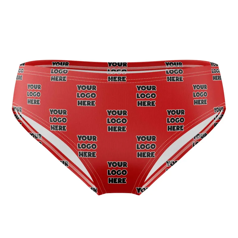 Your Logo Pattern Swim Trunks sold by Super Socks