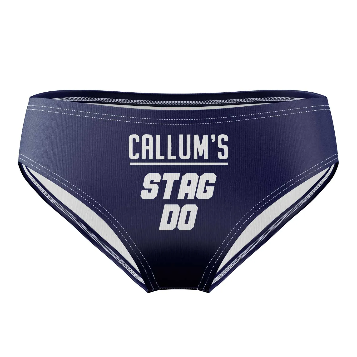 *Your Name's* Stag Do Personalised Swim Trunks sold by Super Socks product image thumbnail 3