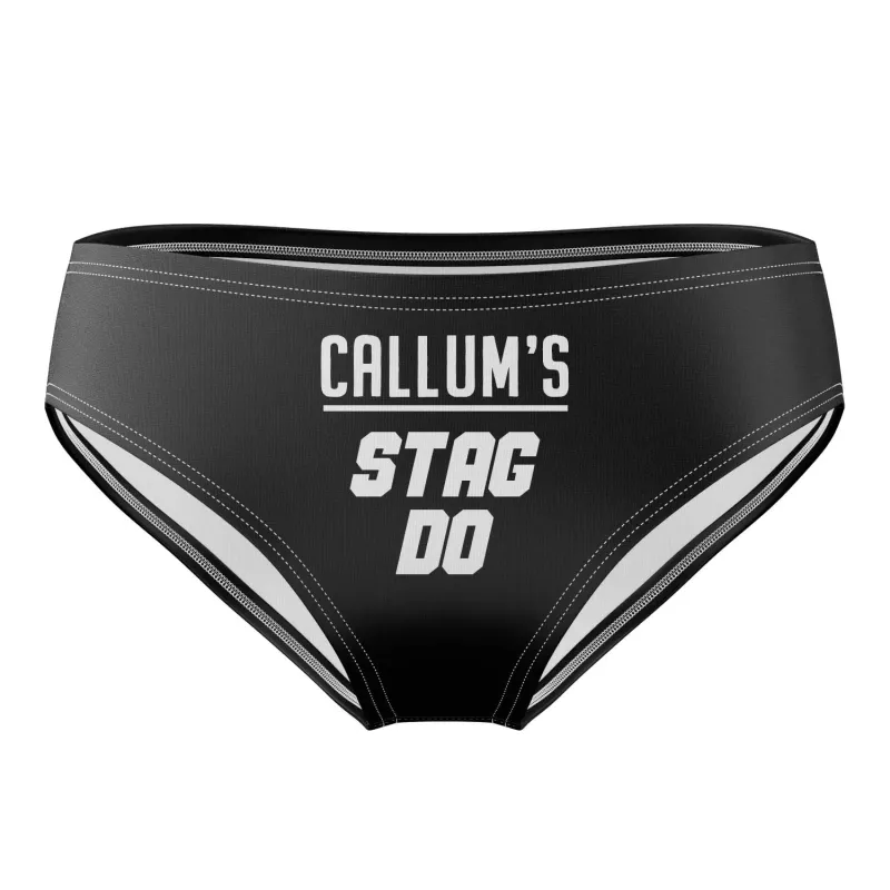 *Your Name's* Stag Do Personalised Swim Trunks sold by Super Socks