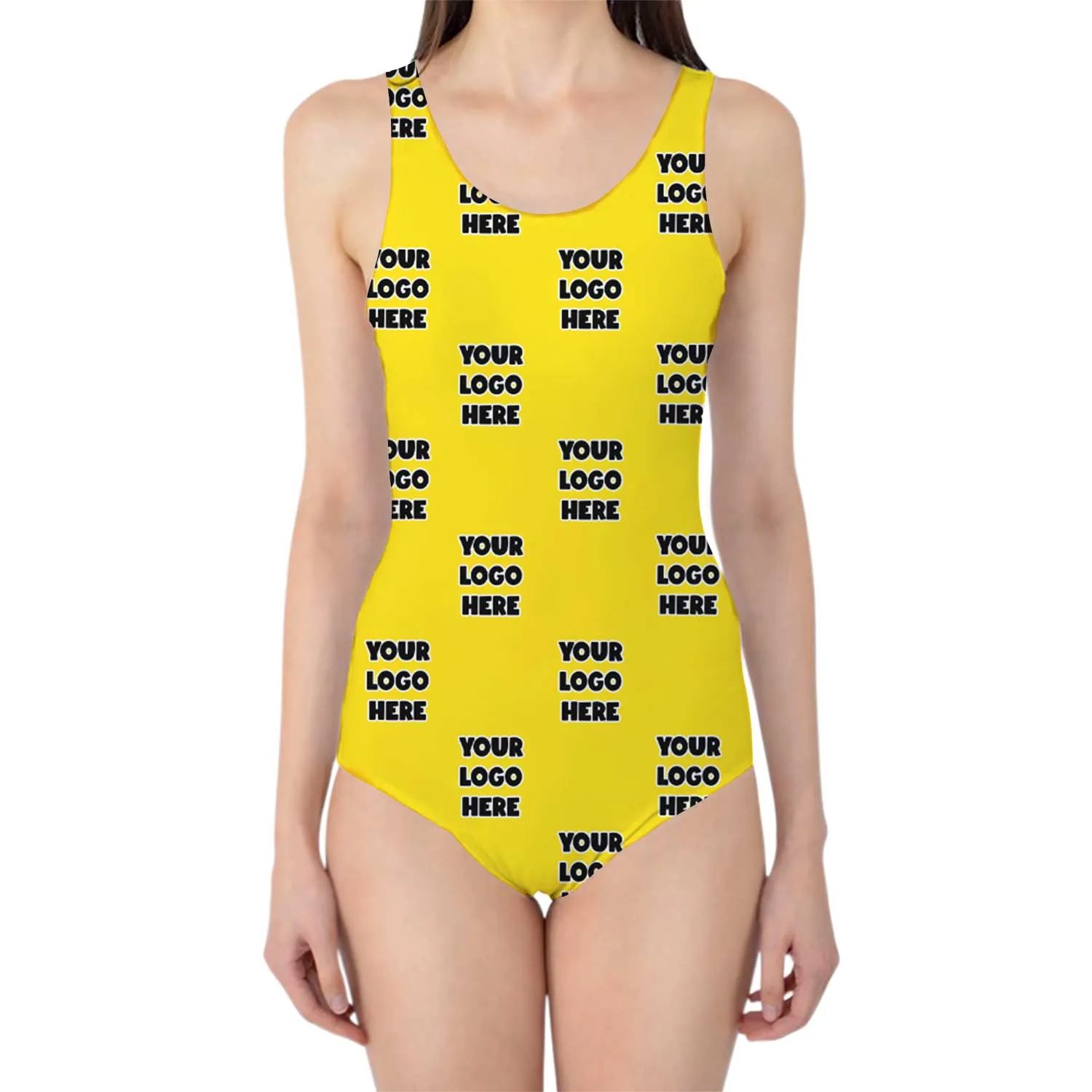 Logo Pattern Personalised Swimsuit sold by Super Socks