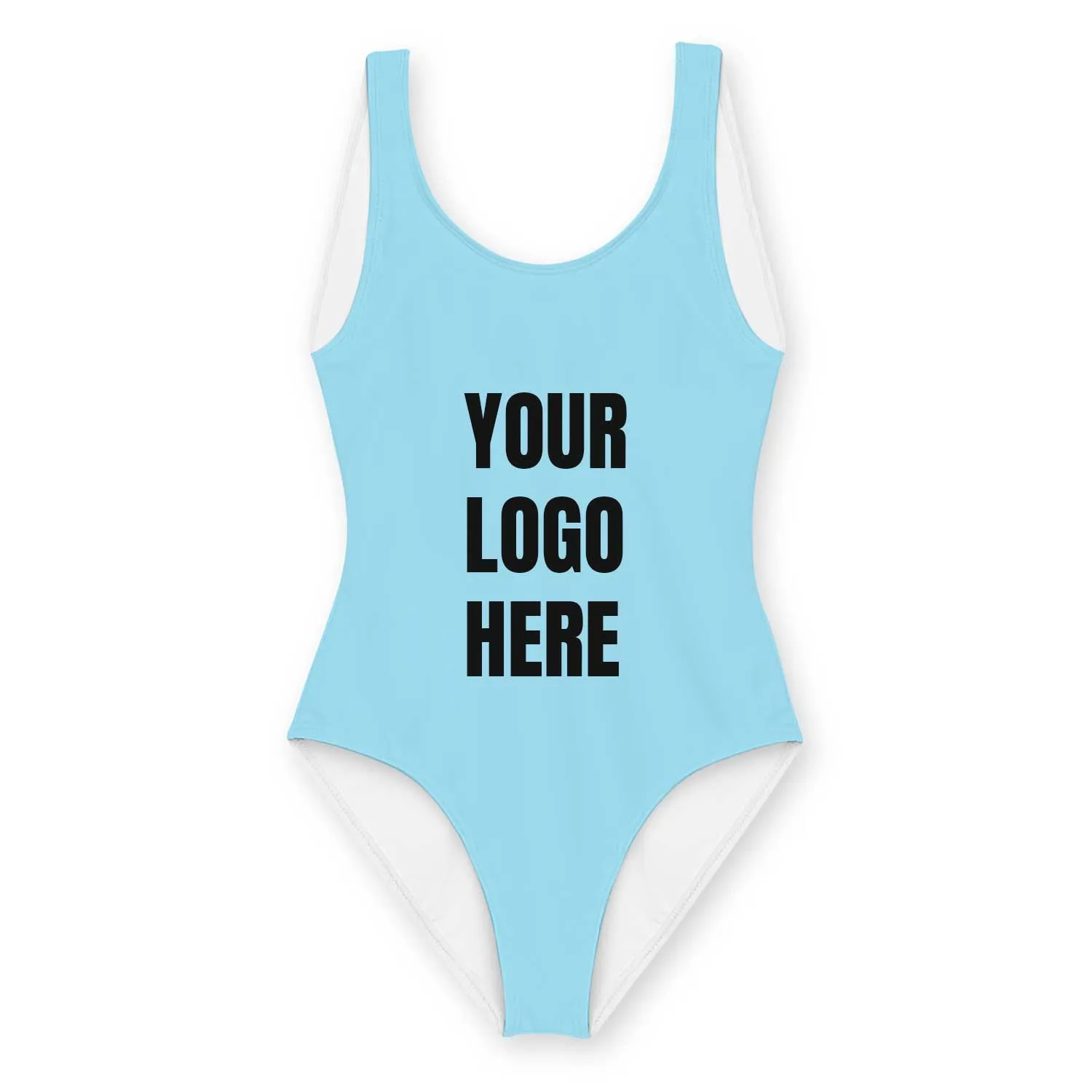 Logo Swimsuit Personalised Front & Back sold by Super Socks product image thumbnail 3