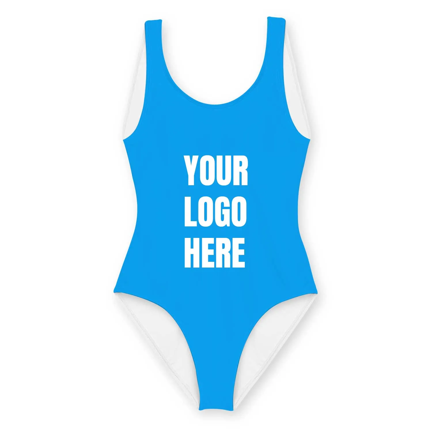 Logo Swimsuit Personalised Front & Back sold by Super Socks product image thumbnail 2