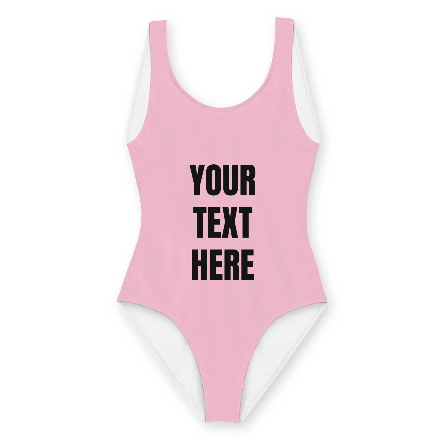 Personalised Swimsuit With *Your Text* sold by Super Socks product image thumbnail 4