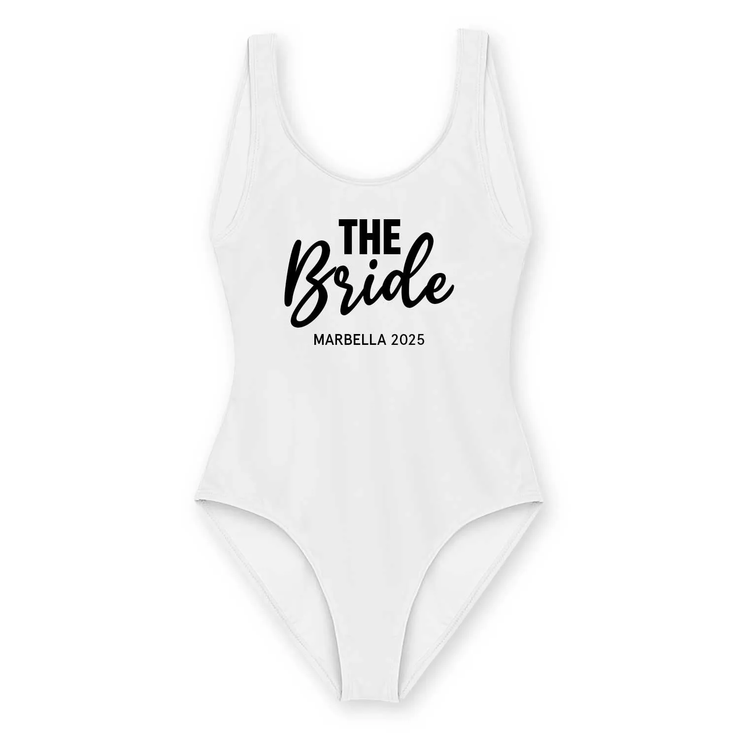The Bride Swimsuit Personalised With *Place Name* sold by Super Socks product image thumbnail 2
