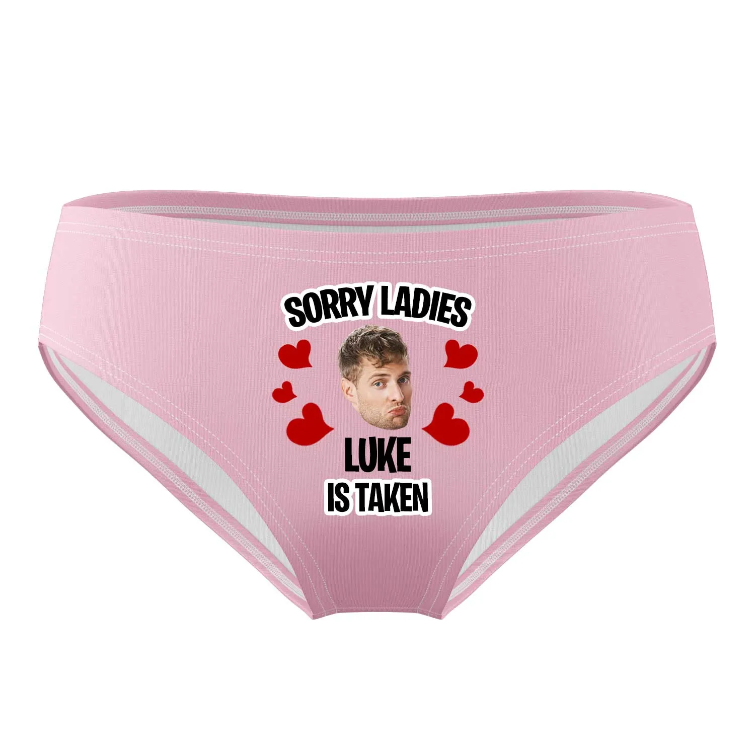 Sorry Ladies *Name* Is Taken Swim Trunks Personalised With Face sold by Super Socks product image thumbnail 3