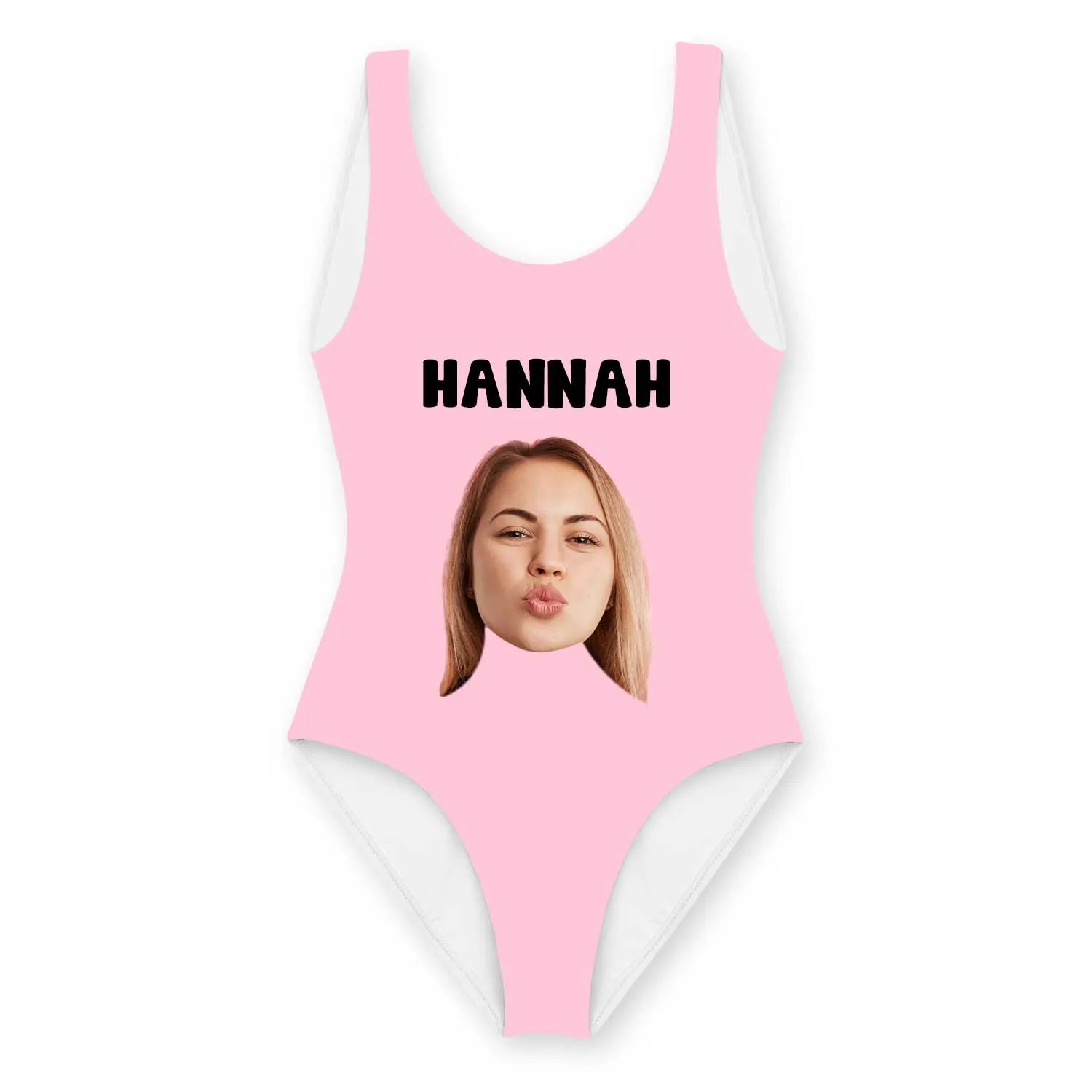 Your Name And Face Personalised Swimsuit sold by Super Socks product image thumbnail 4