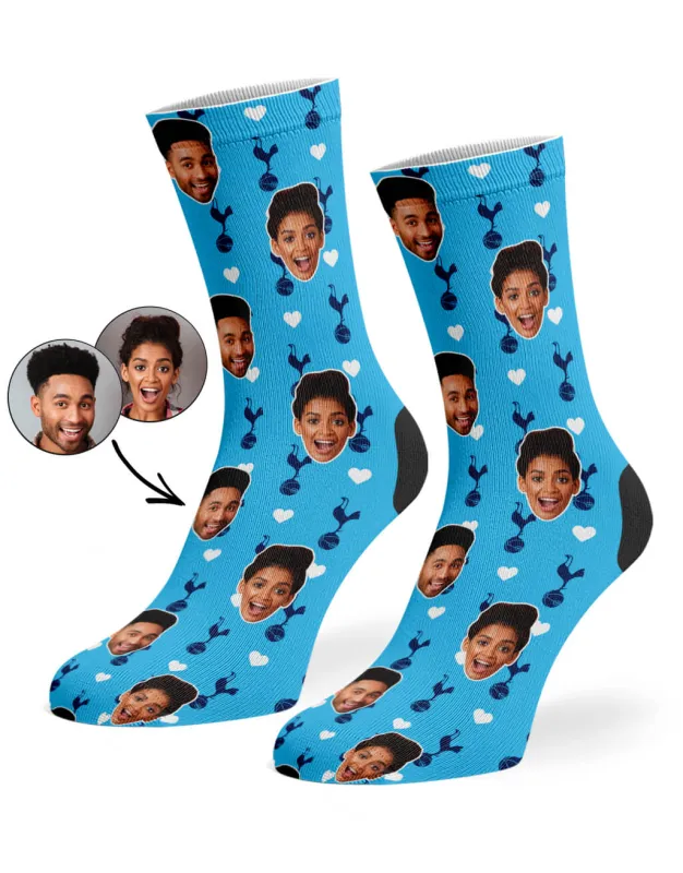 Spurs Love Socks Blue sold by Super Socks