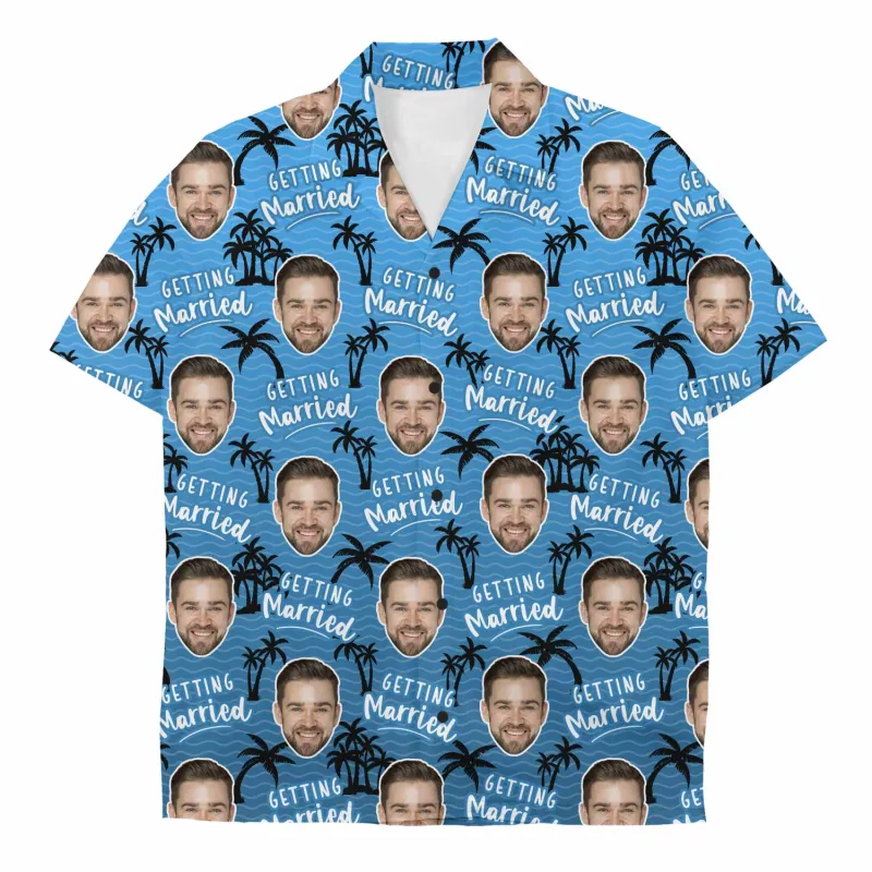 Getting Married Custom Hawaiian Shirt sold by Super Socks