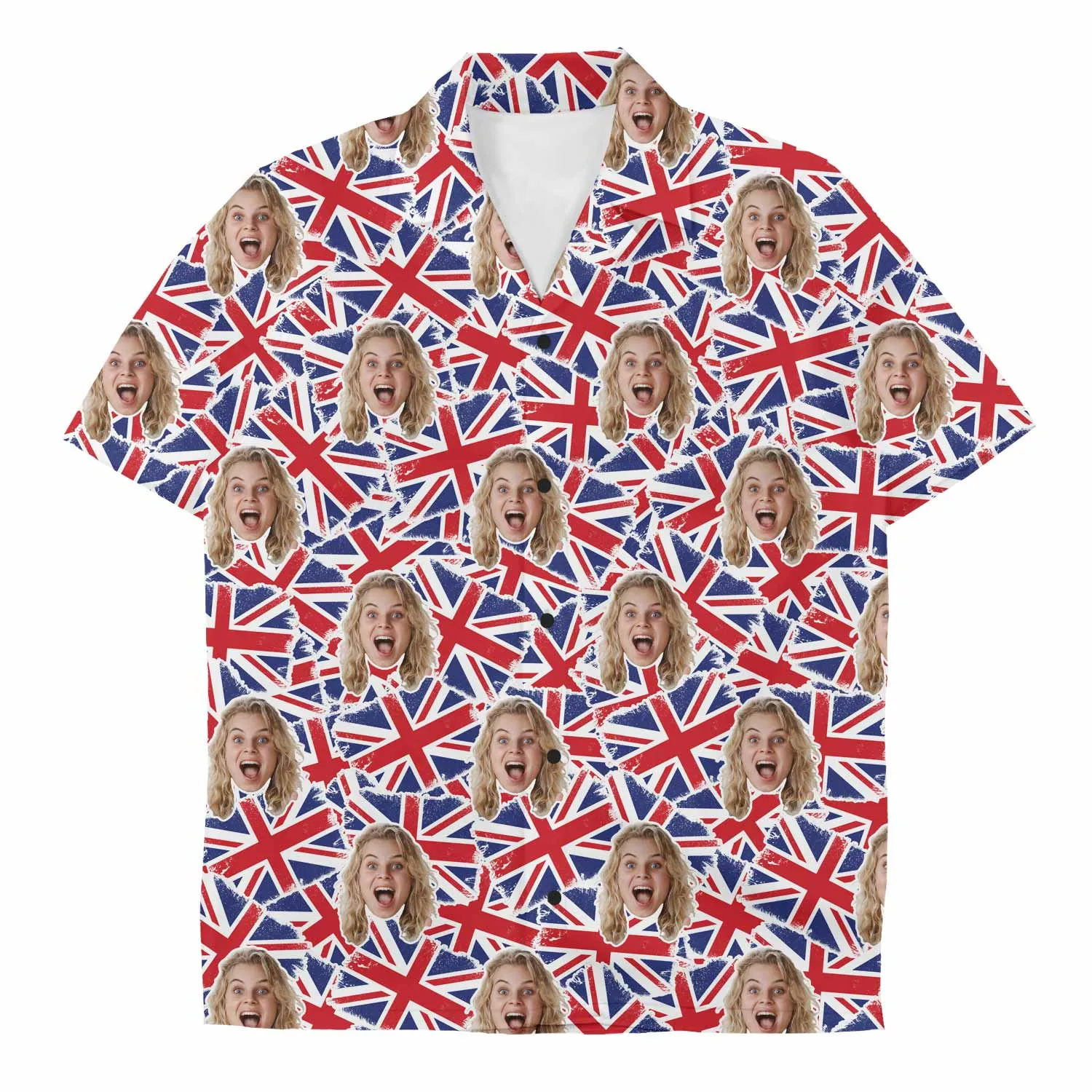 Great Britain Flags Custom Hawaiian Shirt sold by Super Socks