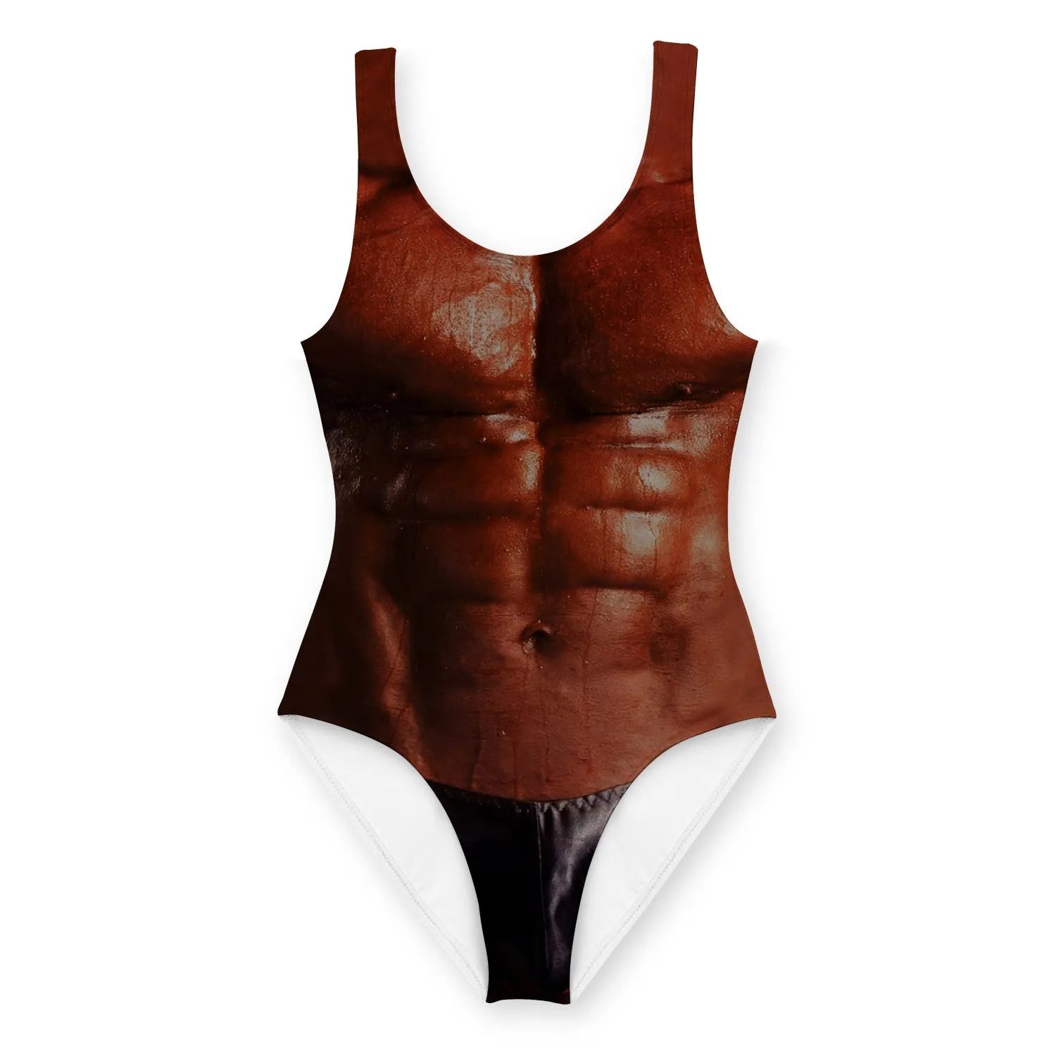 Body Builder Funny Swimsuit sold by Super Socks product image thumbnail 5