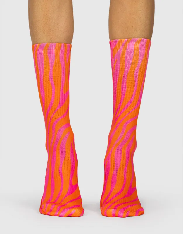 Zebra Vibe Socks sold by Super Socks