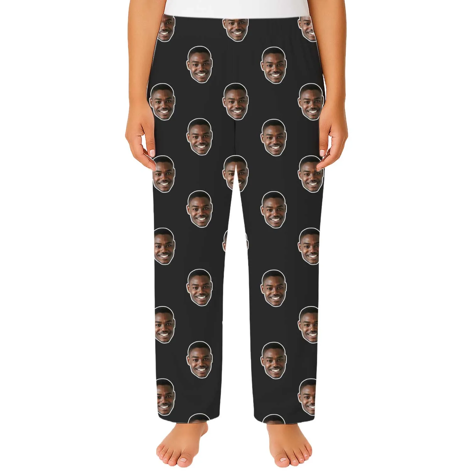 Your Face Women's Personalised PJ Bottoms sold by Super Socks product image thumbnail 2