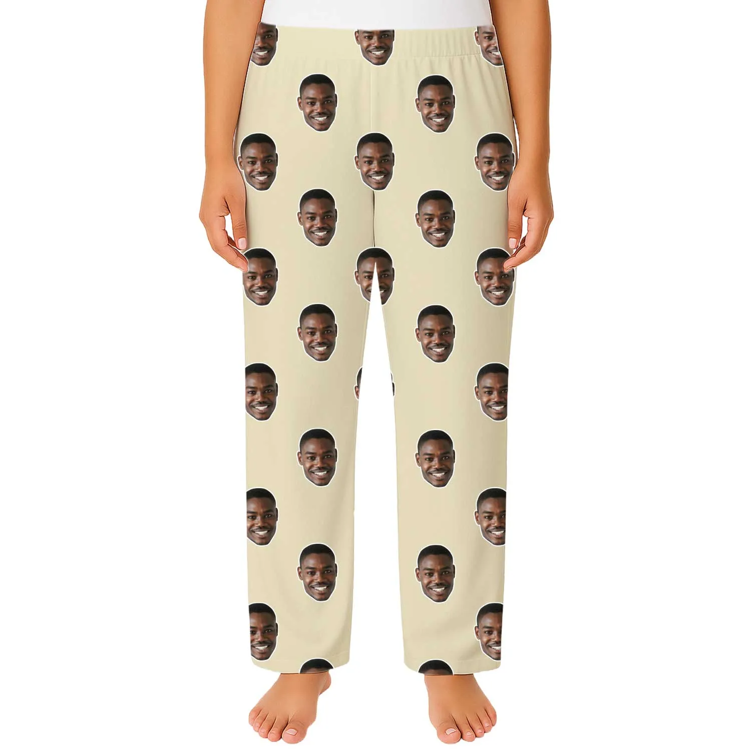 Your Face Women's Personalised PJ Bottoms sold by Super Socks product image thumbnail 5