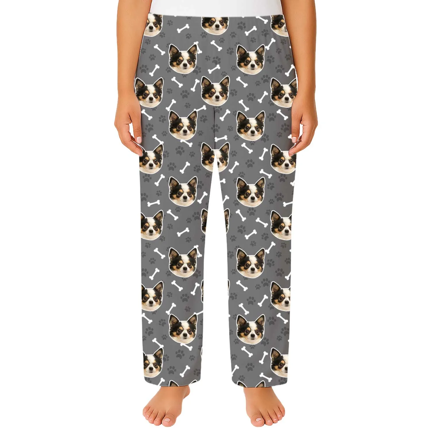 Your Dog Women's Personalised PJ Bottoms sold by Super Socks product image thumbnail 5