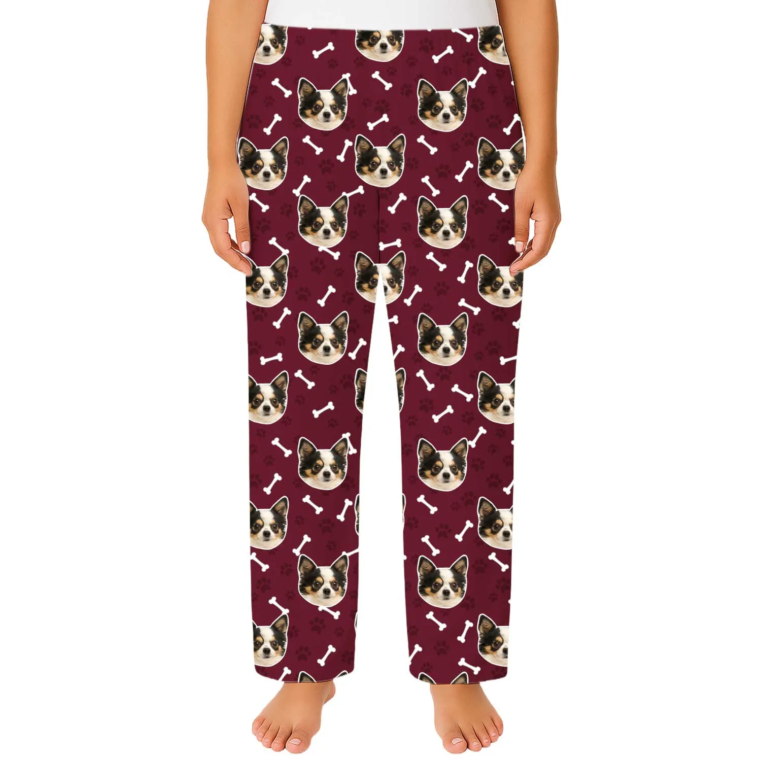 Your Dog Women's Personalised PJ Bottoms sold by Super Socks product image thumbnail 4