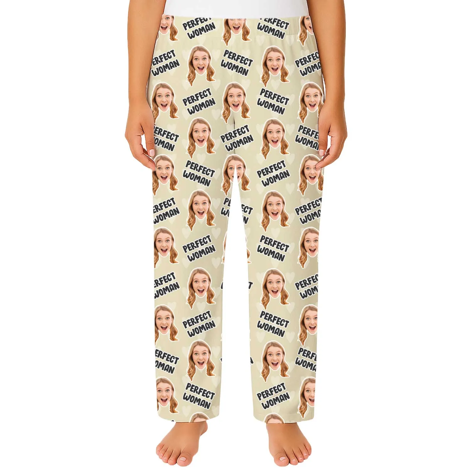 Women's Perfect Woman Personalised PJ Bottoms sold by Super Socks product image thumbnail 5
