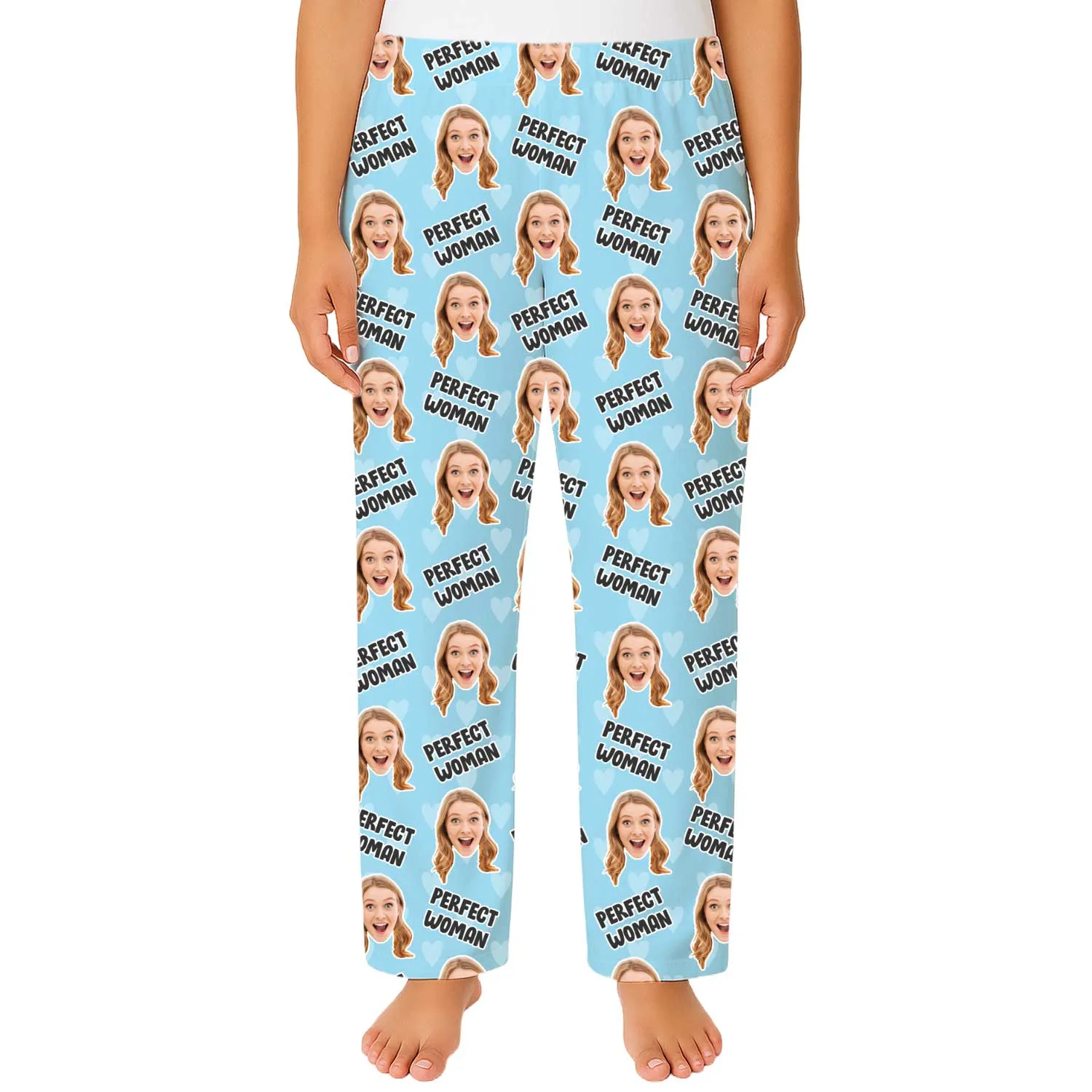 Women's Perfect Woman Personalised PJ Bottoms sold by Super Socks product image thumbnail 2
