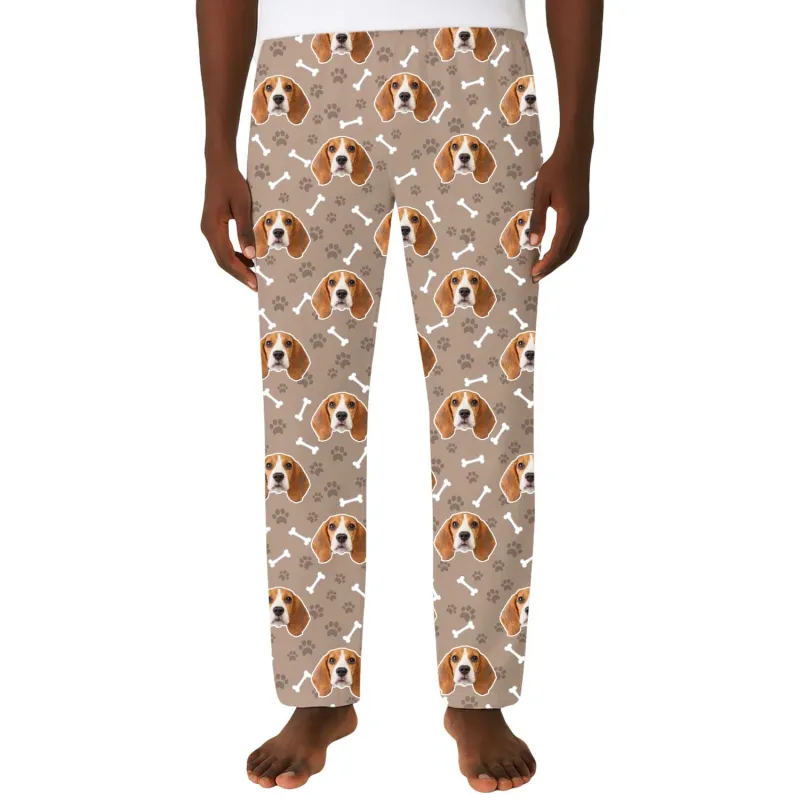 Your Dog Custom Men's PJ Bottoms sold by Super Socks