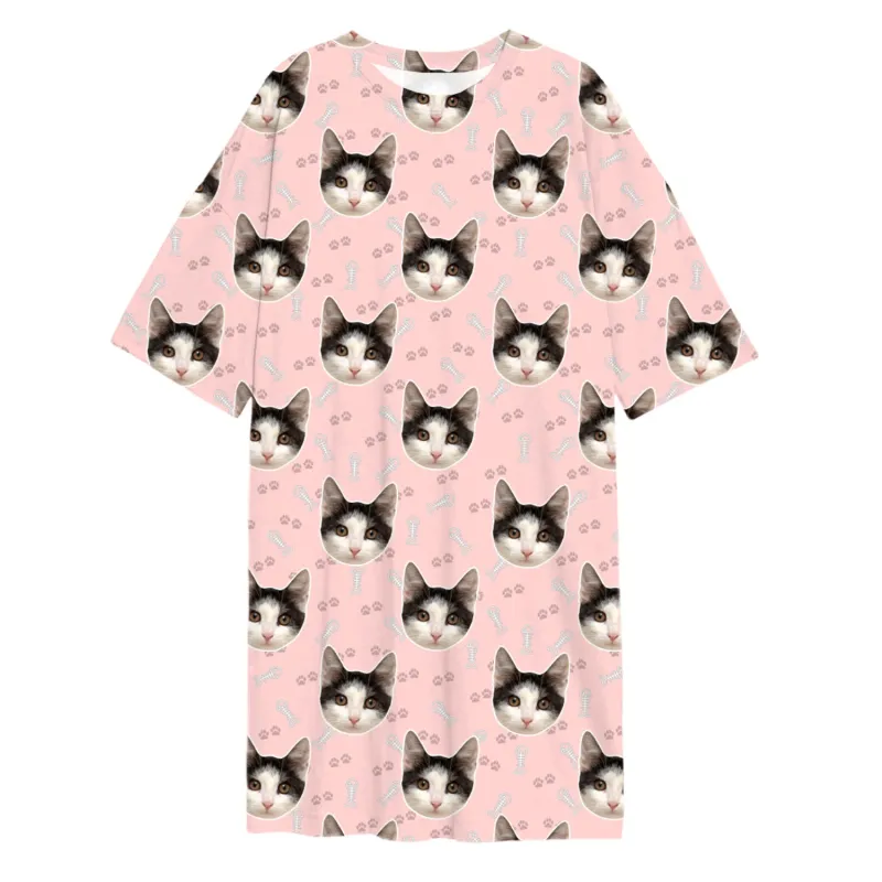 Your Cat Custom Sleep Tee sold by Super Socks