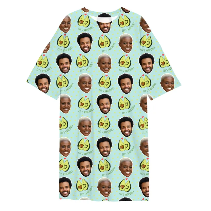 Lets Avocuddle Custom Sleep Tee sold by Super Socks
