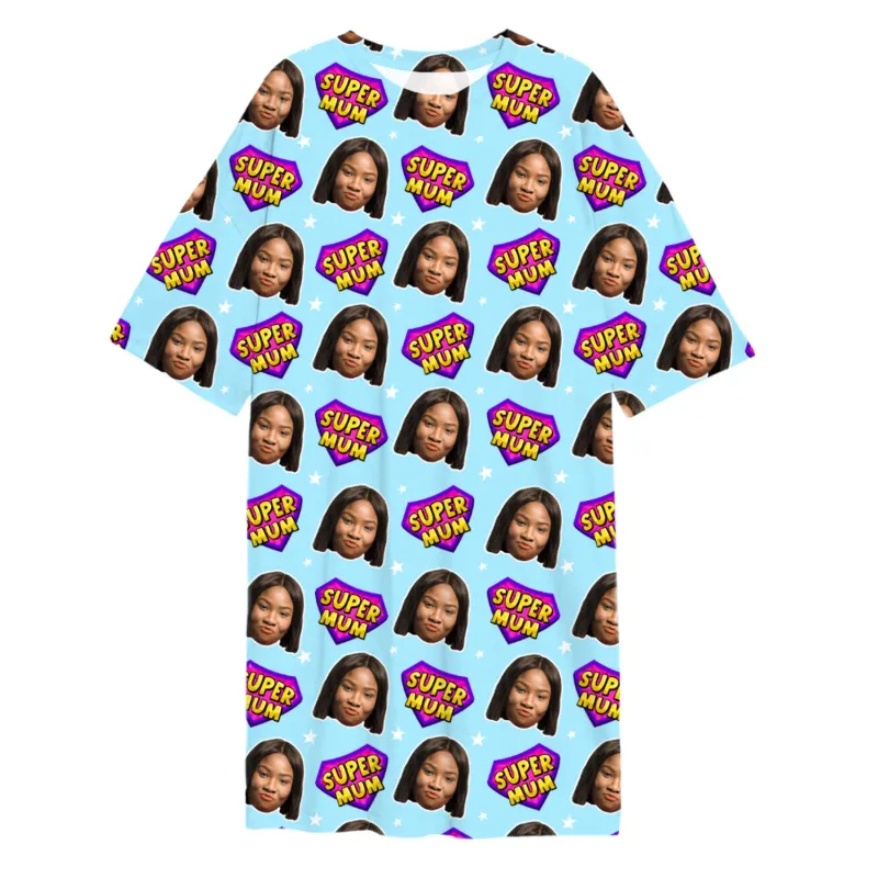 Super Mum Custom Sleep Tee sold by Super Socks