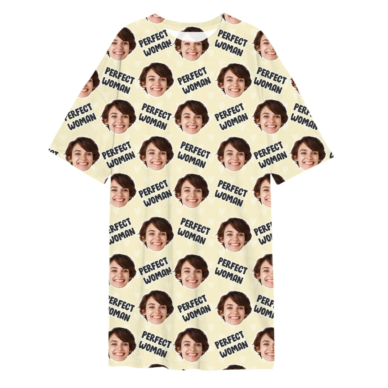 Perfect Woman Custom Sleep Tee sold by Super Socks product image thumbnail 5