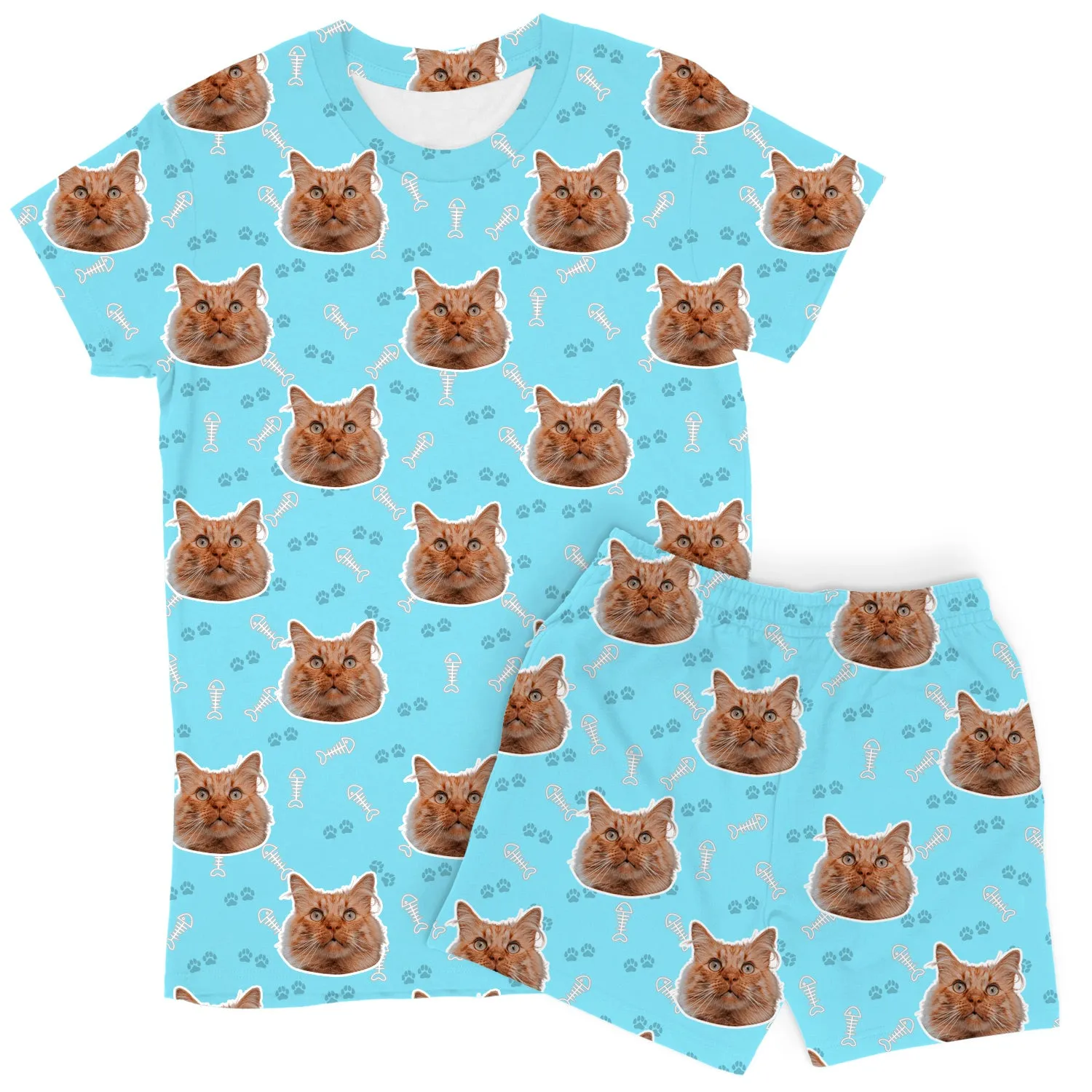 Your Cat Women's Personalised PJs - Shorts Set sold by Super Socks product image thumbnail 2
