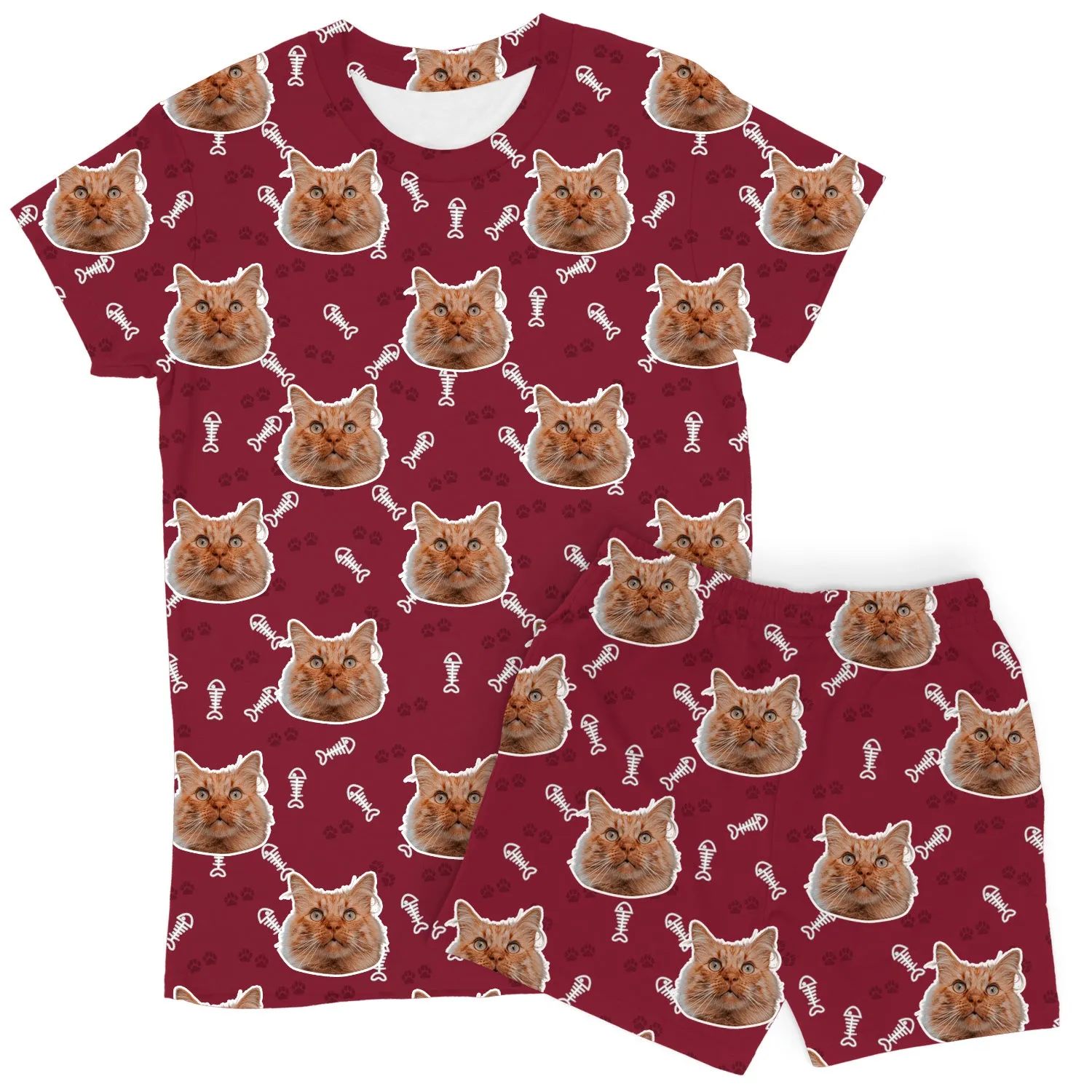 Your Cat Women's Personalised PJs - Shorts Set sold by Super Socks product image thumbnail 5