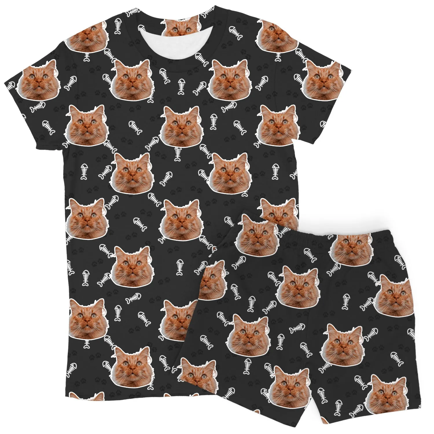 Your Cat Women's Personalised PJs - Shorts Set sold by Super Socks product image thumbnail 4