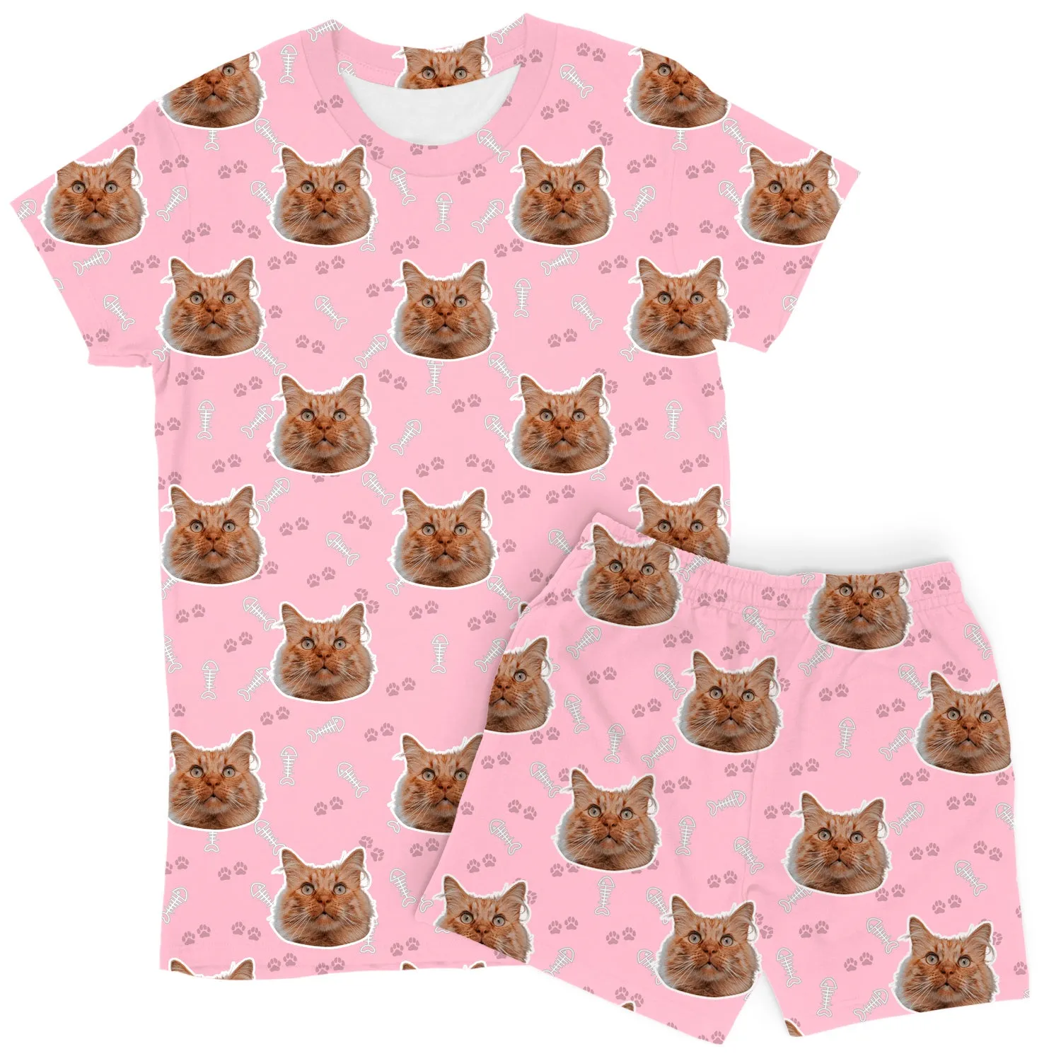 Your Cat Women's Personalised PJs - Shorts Set sold by Super Socks product image thumbnail 3