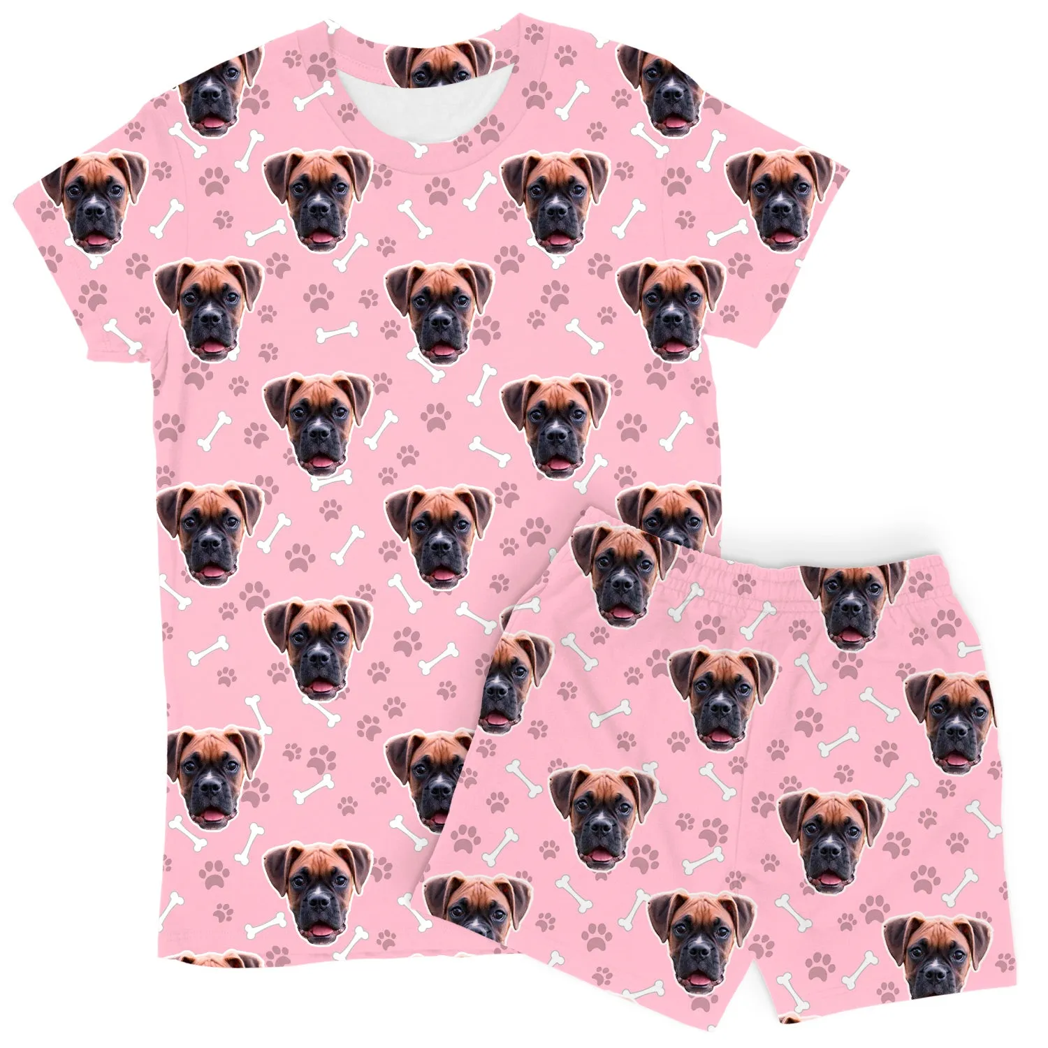 Your Dog Women's Personalised PJs - Shorts Set sold by Super Socks product image thumbnail 3