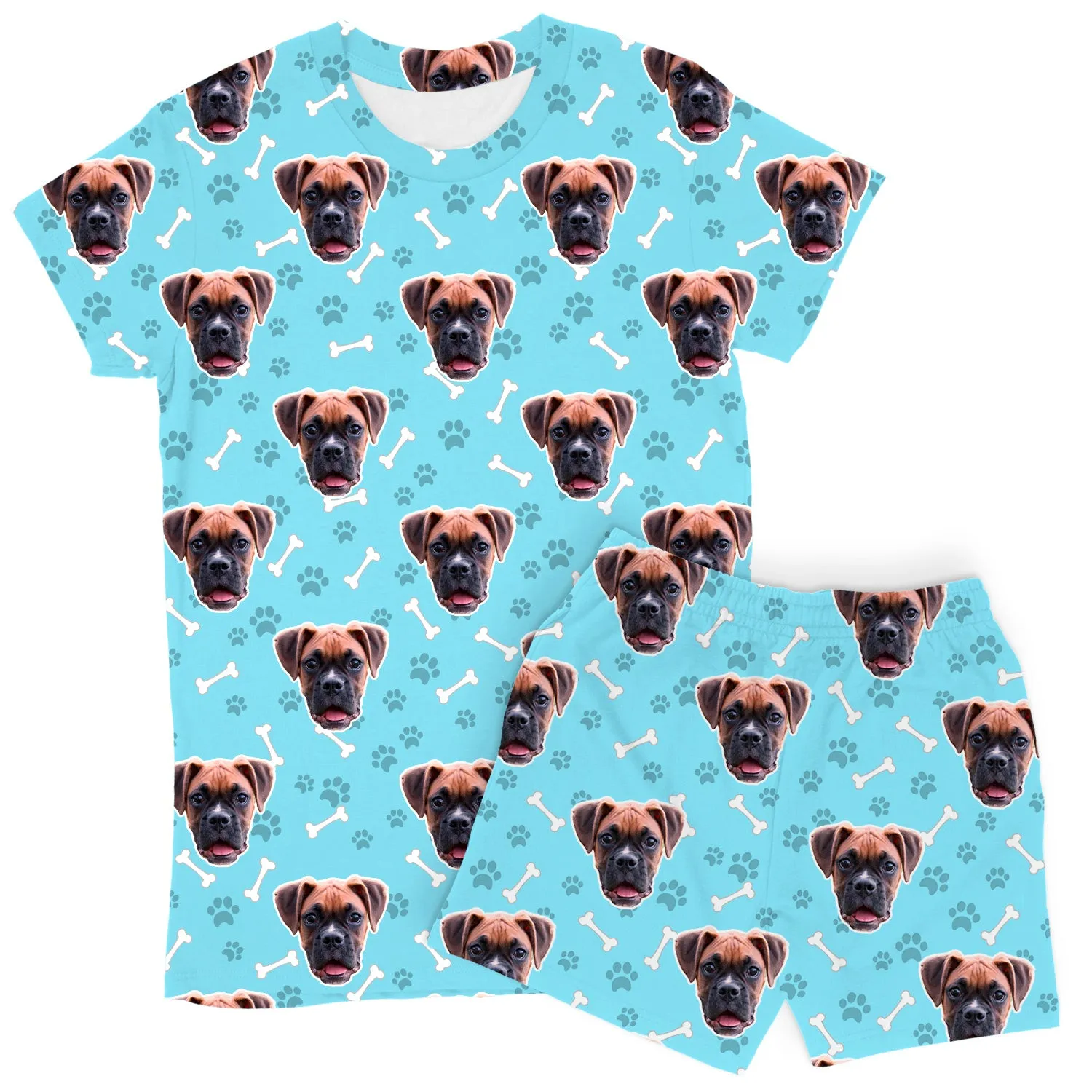 Your Dog Women's Personalised PJs - Shorts Set sold by Super Socks product image thumbnail 2