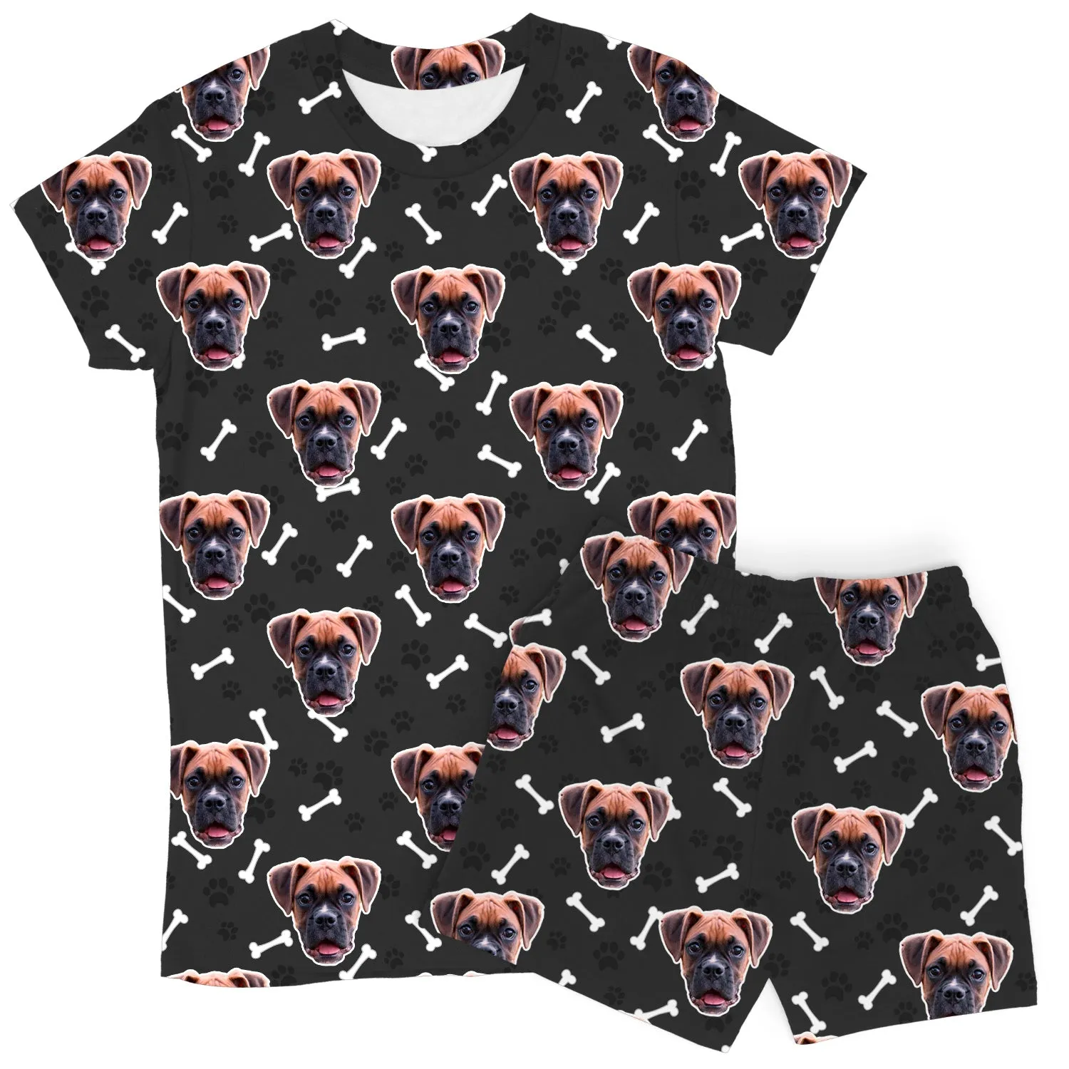 Your Dog Women's Personalised PJs - Shorts Set sold by Super Socks product image thumbnail 4