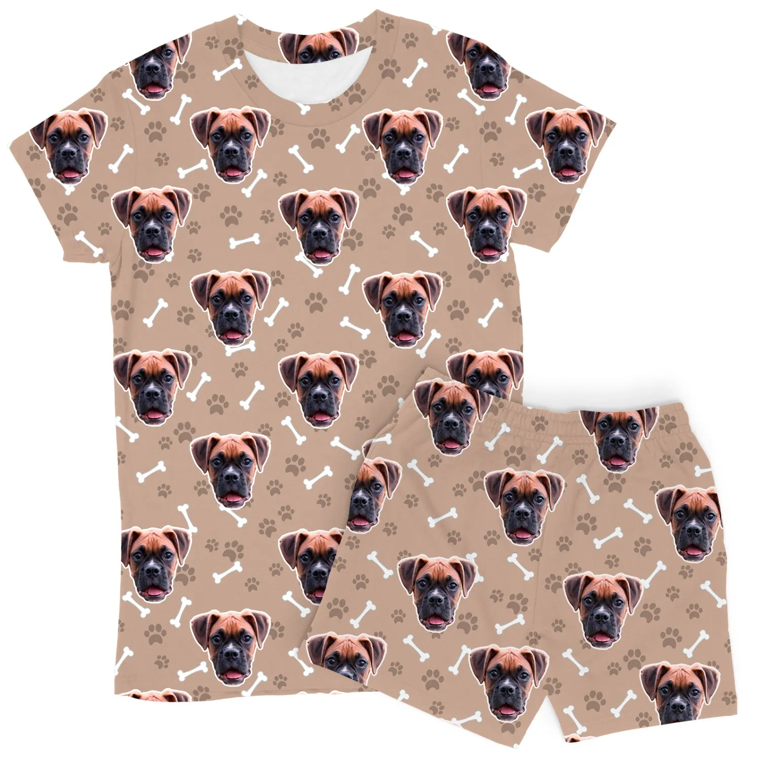 Your Dog Women's Personalised PJs - Shorts Set sold by Super Socks