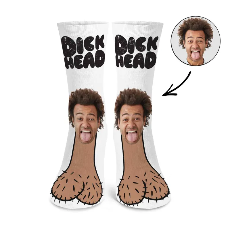 Dickhead Custom Face Socks sold by Super Socks