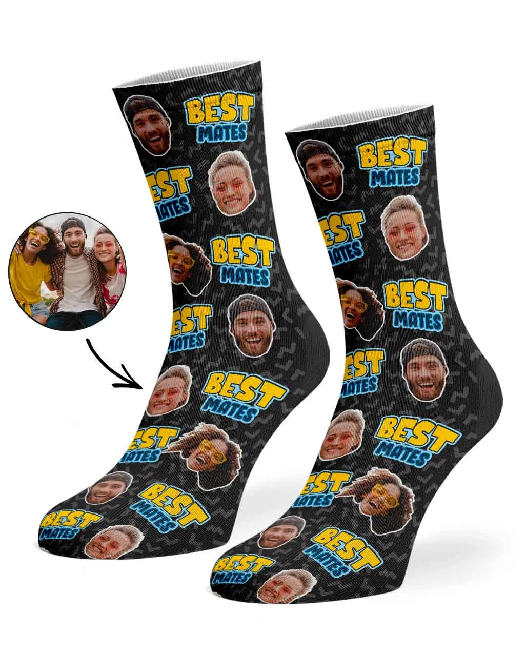 Best Mates Socks sold by Super Socks product image thumbnail 4