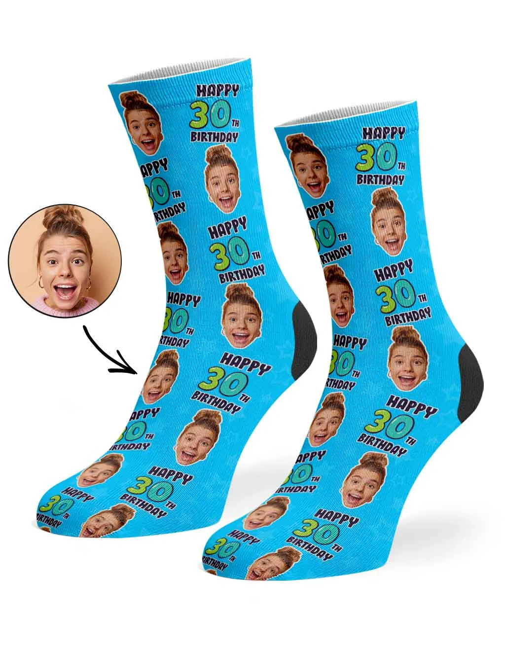30th Birthday Socks sold by Super Socks product image thumbnail 4