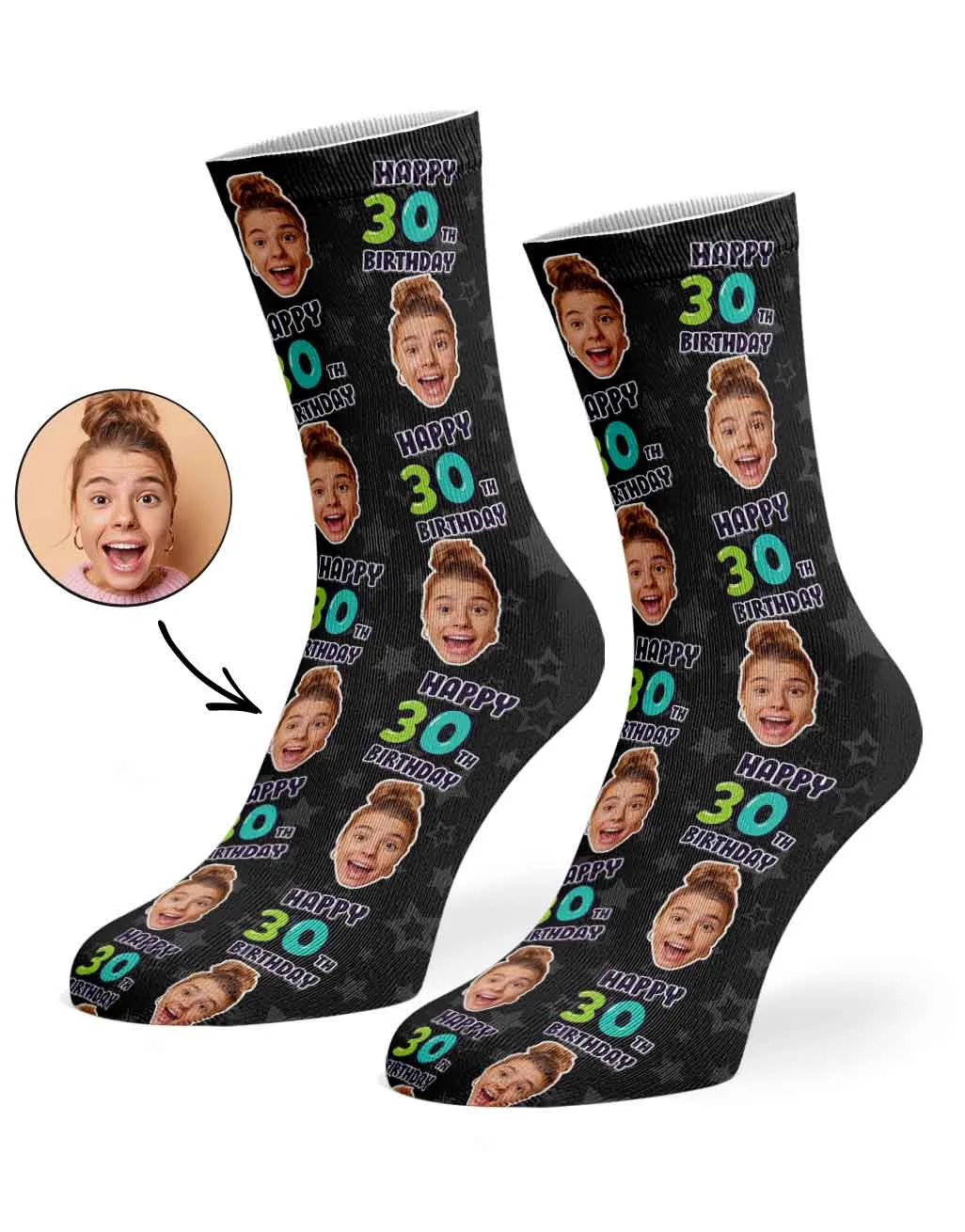 30th Birthday Socks sold by Super Socks